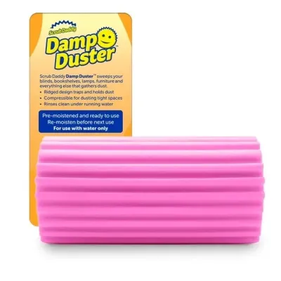 Губка для уборки Scrub Daddy Damp Duster Для пыли Розовая (5060481022767) Винница