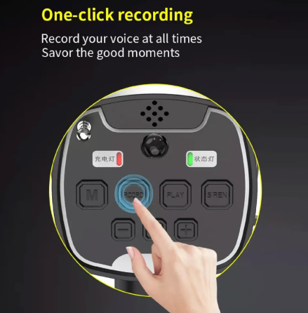 Гучномовець L026 Bluetooth на сонячній батареї, чорно-білий Винница