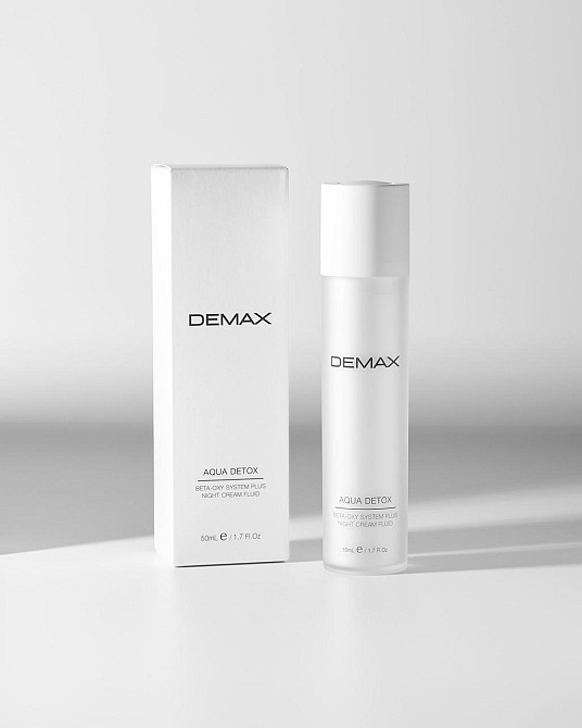 Нічний крем "Аква детокс" Aqua Detox Regenerate Night Fluid  Demax 50 мл Дніпро - фото 1