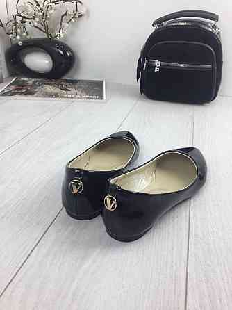 Kentro Балетки жіночі KENTO 1610 чорні (весна-осінь, шкіра лакована) (3440) Коломия