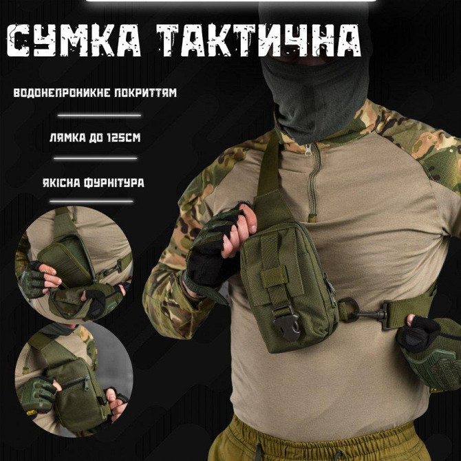 Сумка рюкзак однолямочный Silver Knigh ВТ6586 Киев - изображение 3