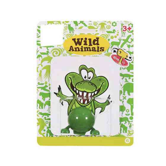 Іграшка заводна "Тварини" 2029A 14 см  Крокодил Вінниця