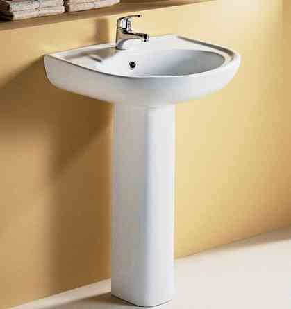Комплект раковина + ножка RAK Ceramics Cynthia Wash Basin (57 см) Белый Винница