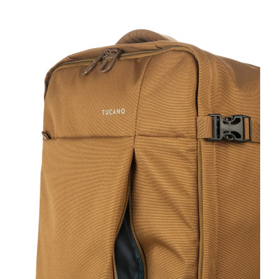Сумка дорожная Tucano Tugo Trolley на 2-х колесах M 45 л коричнева (BTRTUG-M-MC) Винница - изображение 9
