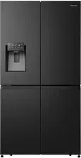 Холодильник Lodówka Hisense RQ7P522STFE Side by Side 178,5 cm Czarna Киев - изображение 1