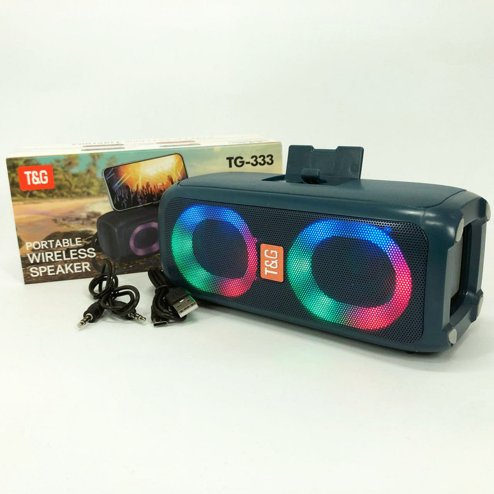 Колонка для вечірок з ду TG333, Bluetooth колонка з динамічним підсвічуванням usb s Bluetooth UW-38 Львів - фото 8