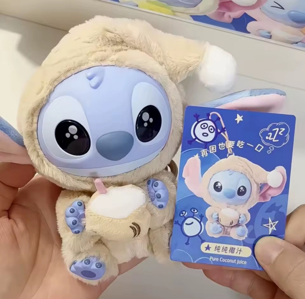 Мяка іграшка брелок Лабубу Стіч рандомный цвет Київ - фото 8