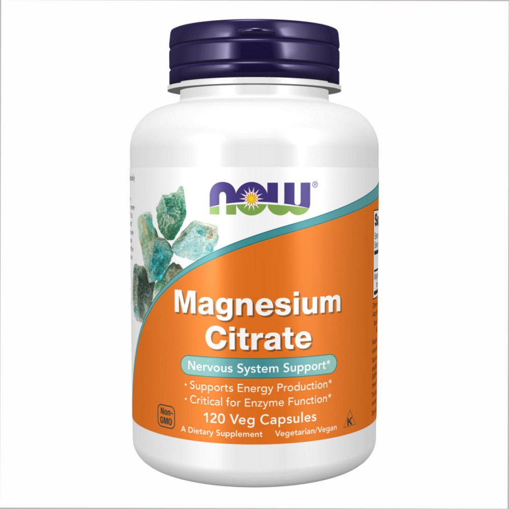 Магний цитрат Now Foods Magnesium Citrate 120 caps Киев - изображение 2