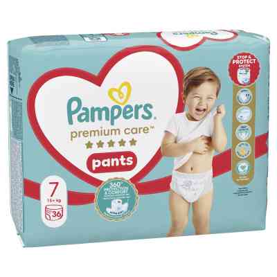 Подгузники Pampers Premium Care Pants Трусики Размер 7 (17+кг) 36 шт. (8700216339001) Винница