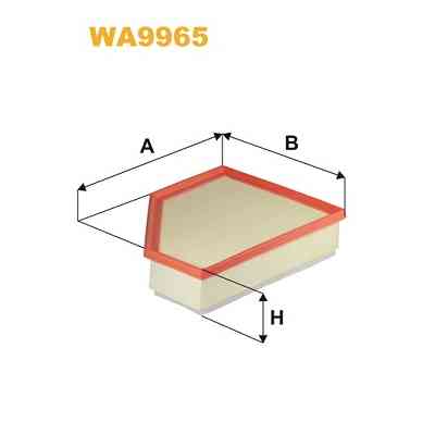 Воздушный фильтр для автомобиля Wixfiltron WA9965 Винница