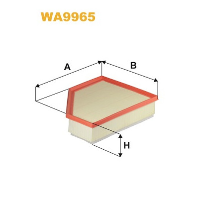 Повітряний фільтр для автомобіля Wixfiltron WA9965 Вінниця - фото 1