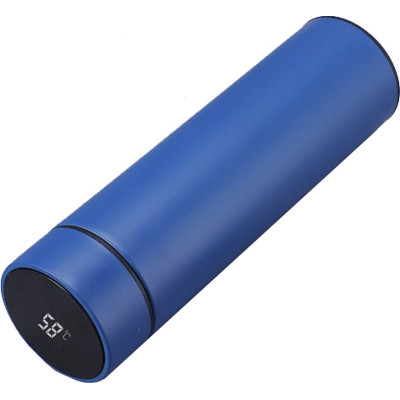 Термос Merlion з цифровим термометром 0,5 л, синій (SUS-304E-Be/500) Винница - изображение 1