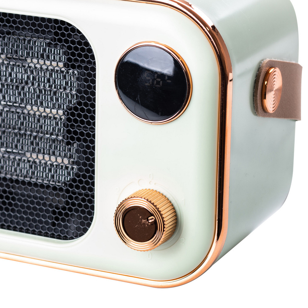 Електричний тепловентилятор SmartX 1200W, зелений Київ - фото 1