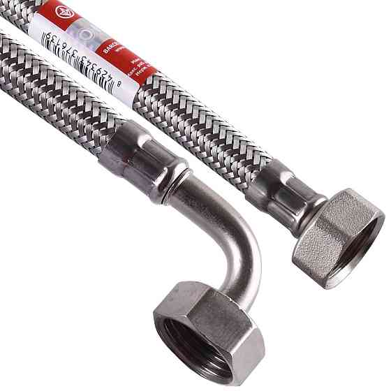 Шланг водяний кутовий TUCAI 1/2″x1/2″ ВВ 0,8м TAQCODOHG-1212-800 200414 (000005278) Київ