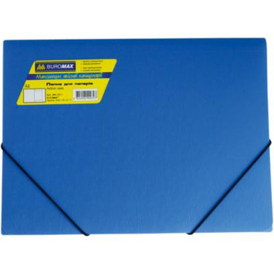 Папка на резинках Buromax А4, JOBMAX, blue (BM.3911-02) Вінниця - фото 1