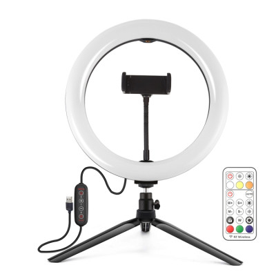 Набір блогера Puluz Ring USB LED lamp PKT3082B 10&quot; + table stand (PKT3082B) Вінниця - фото 1