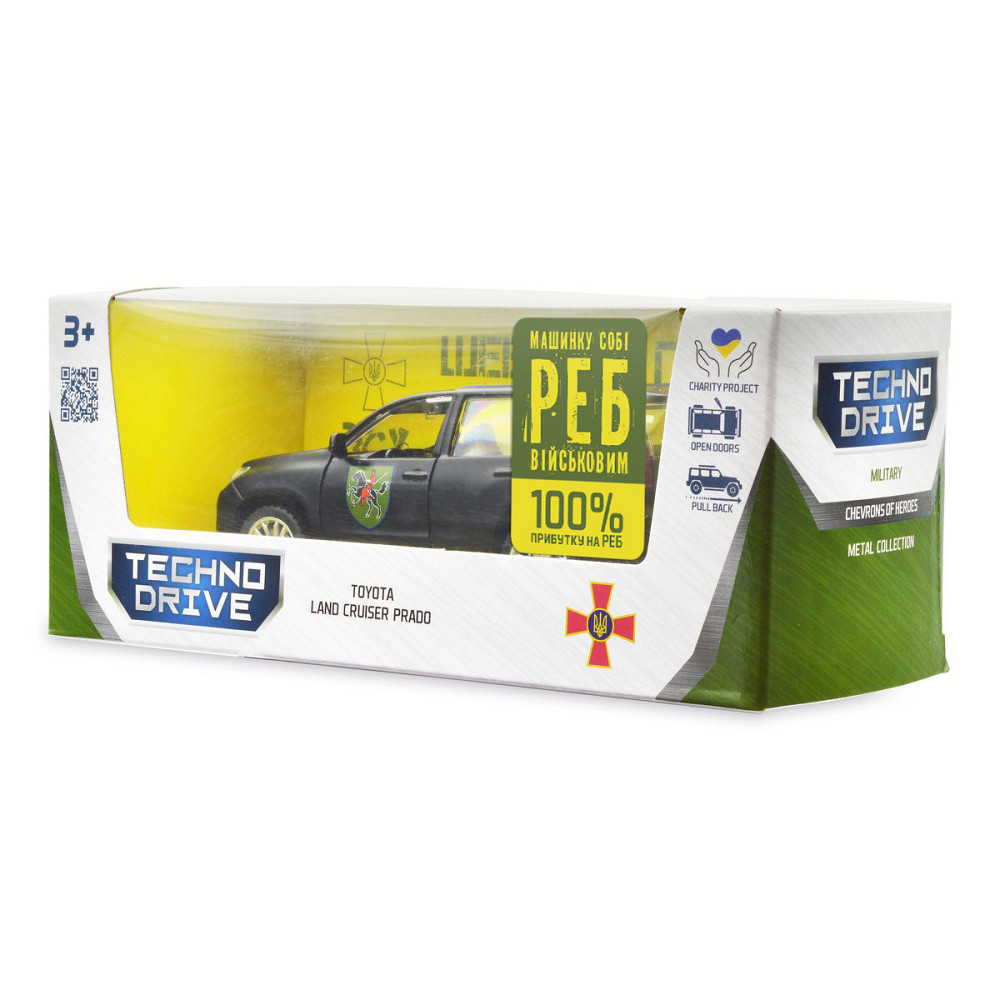 Автомодель серії Шеврони Героїв - Toyota Land Cruiser Prado - 110 ОМБр Дніпро - фото 5