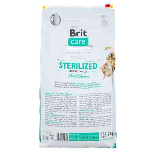 Корм сухой Brit Care Cat Grain Free Sterilized Urinary Health для стерилізованих котів для підтримання сечостатевої системи Київ
