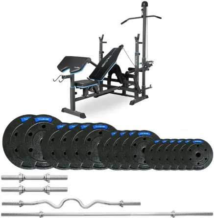 Тренажер Thunder SET-VIGOR-C-HBG-01 Zestaw Kulturystyczny 57,5KG Киев