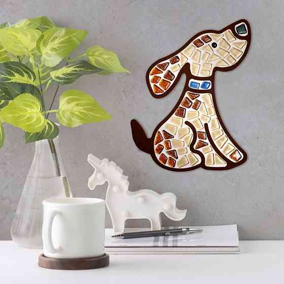 Дитячий набір для творчості кришталева мозаїка "Песик" MA7005 Вінниця