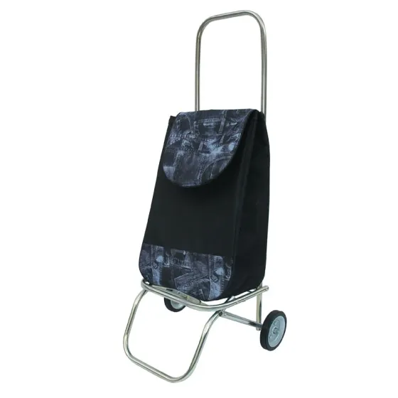 Хозяйственная тележка на колесах с сумкой 