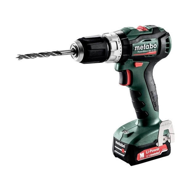 Аккумуляторная ударная дрель-шуруповерт Metabo PowerMaxx SB 12 BL бесщеточный (601077500) Коломыя - изображение 1