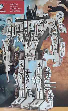 Дерев'яний конструктор трансформера автобота Оптимус Прайм Киев