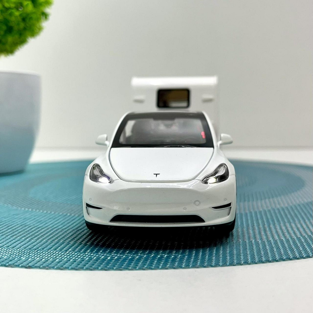 Машина з трейлером масштаб 1:32 інерція звук світло Білий (B21045) Чернігів - фото 3