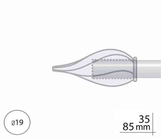 Закінчення для карнизу Orvit ТВІСТО 19 мм МІДЬ Львів