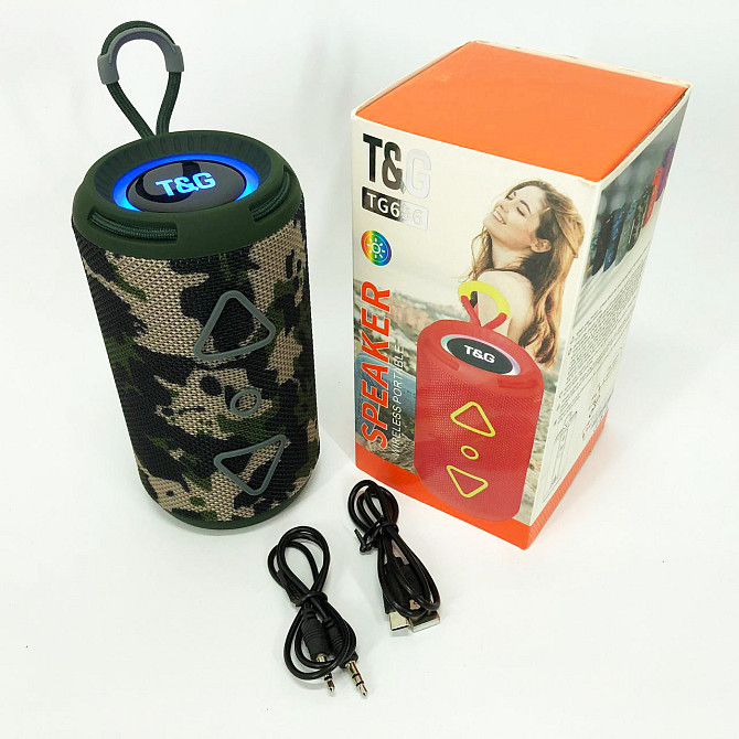 Колонка для дома и улицы TG656, Аккумуляторная bluetooth колонка, Громкая качественная VX-872 блютуз колонка Киев - изображение 6