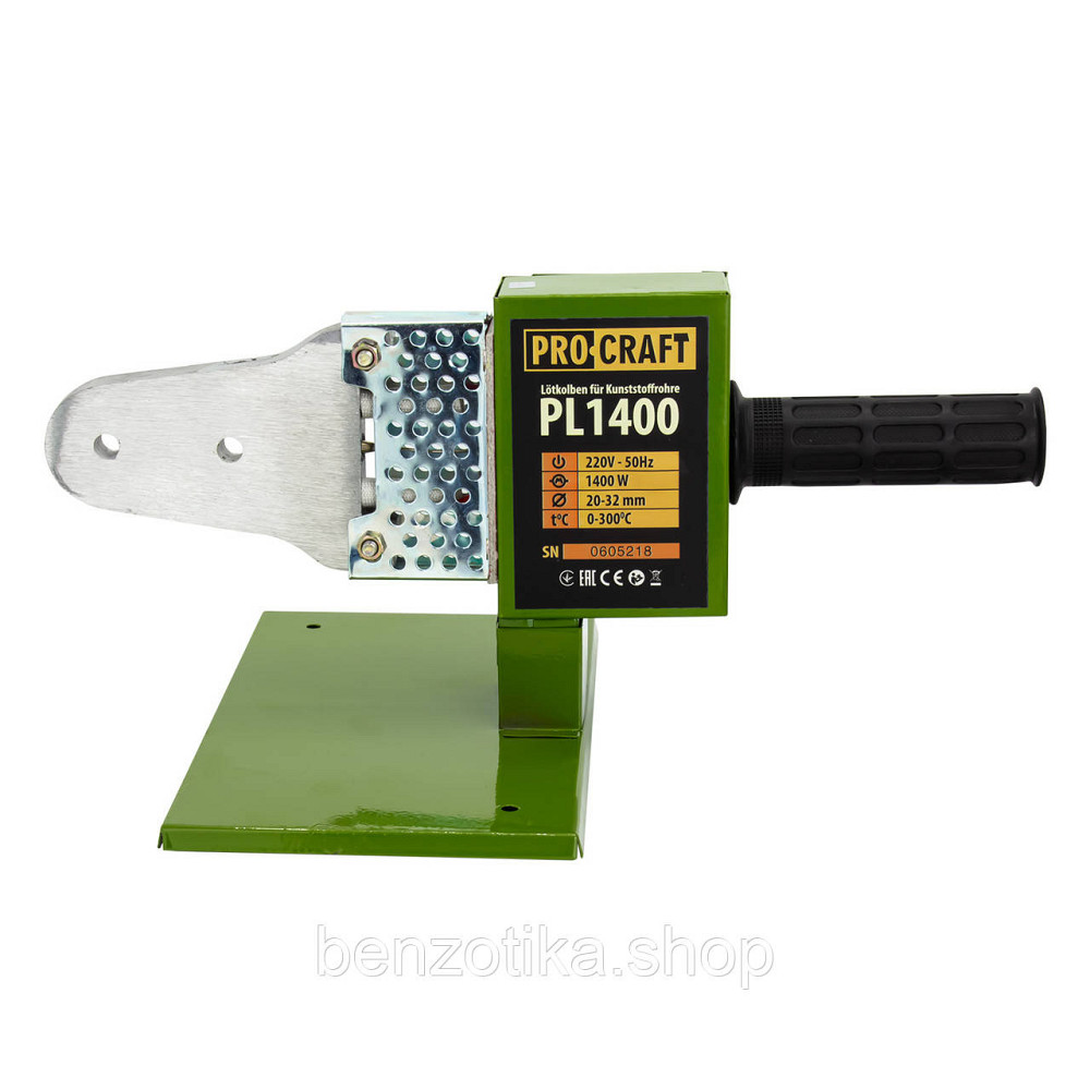 Паяльник для пластикових труб Procraft PL1400 Киев - изображение 5