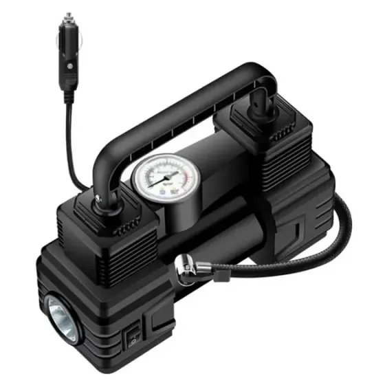 Портативный автомобильный компрессор с дисплеем и питанием от прикуривателя Air pump XL-1025 Коломыя