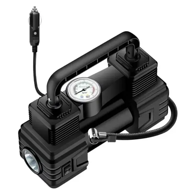 Портативный автомобильный компрессор с дисплеем и питанием от прикуривателя Air pump XL-1025 Коломыя - изображение 1