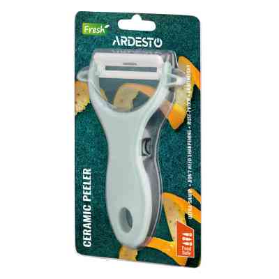 Овощечистка Ardesto Fresh, кераміка, пластик, зелений світлий (AR2101GE) Винница