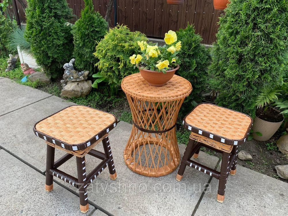 Набор плетеной мебели с высоким столом Киев - изображение 5