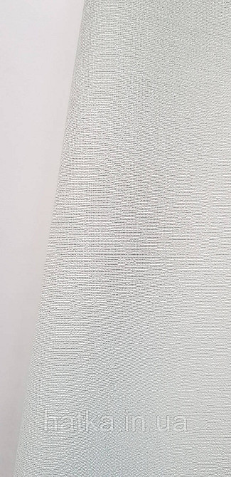 Шпалери вінілові на флізеліні гарячого тиснення DUKA Selective 1.06x10 однотонні під тканину льон матові світло бірюзові 32451 Київ - фото 2