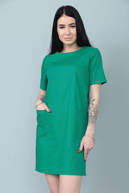 Літня сукня з кишенями "Tiffany" оптом Київ - фото 10