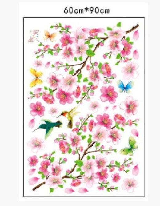 Наклейка интерьерная на стену Цветущая яблуня Киев - изображение 3