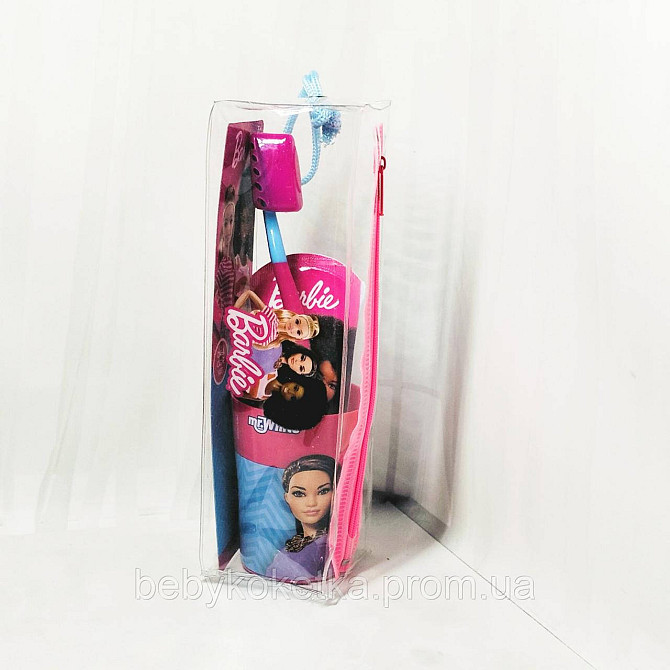 Дитячий набір зубна щітка і зубна паста Barbie Львів - фото 5