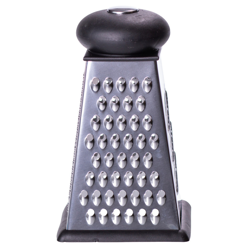 Чотиристороння ручна терка з нержавійки 12,5 см Київ - фото 1