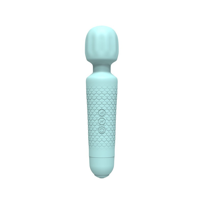 Міні-вібратор мікрофон Every Night Toys Sharon бірюзовий, 10 режимів вібрації Sex Aura Київ - фото 1