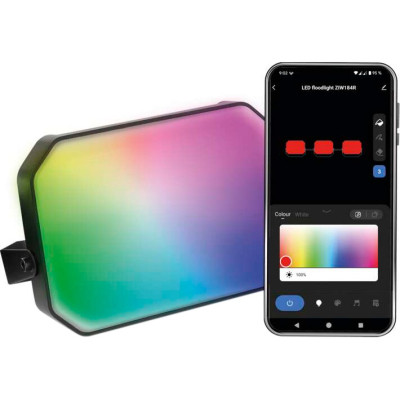 Прожектор EMOS ZIW181R 4 Вт RGBIC WIFI (ZIW181R) Винница - изображение 1