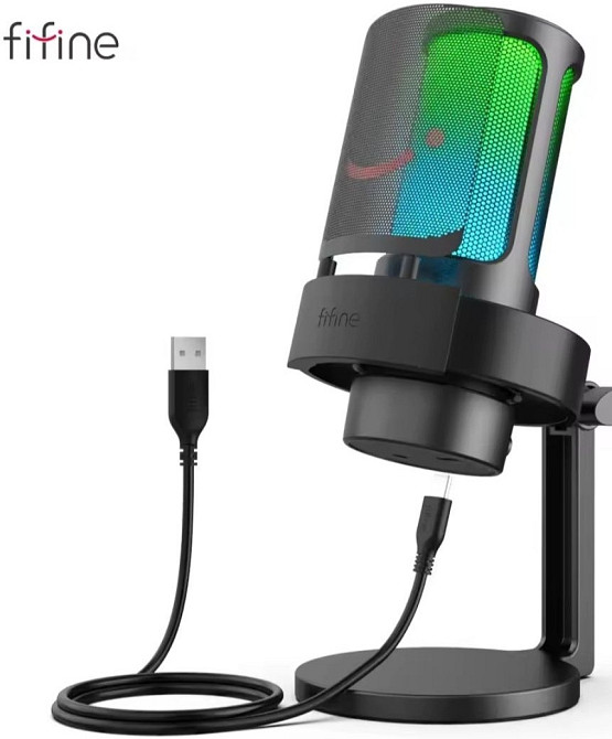 Мікрофон ігровий студійний FIFINE M6 A8 A6V А6Т K688 нові. Харків - фото 2