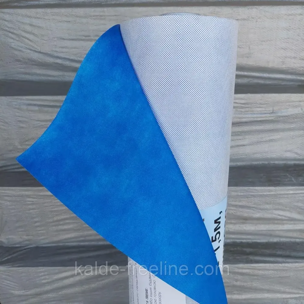 Мембрана супердиффузионная 140 г/м.кв. Рулон 1.5х50м (75м.кв.) "Extreme" Украина. (Голубой). Харків - фото 1