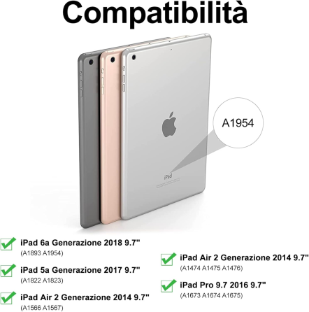 Клавиатура с трекпадом для iPad 9.7, iPad 6-го/5-го поколения 2018/2017, iPad Air 2/1 2014/2013, QWERTZU Киев