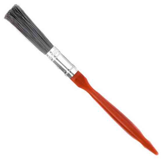 Пензель флейцева "Лакра", 25*13*54 мм, пластикова ручка INTERTOOL KT-1425 Київ
