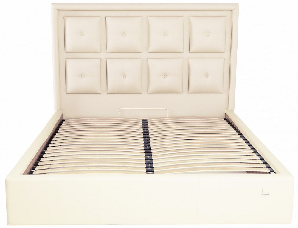 Кровать Двуспальная Windsor VIP 180 х 190 см Fly 2207 С дополнительной металлической цельносварной рамой Бежевый Киев - изображение 8