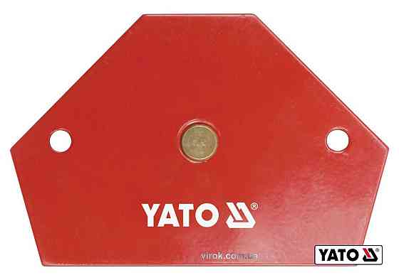 Струбцина магнітна для зварки YATO : 11.5 кг, 64 х 95 х 14 мм [6/24] Одеса