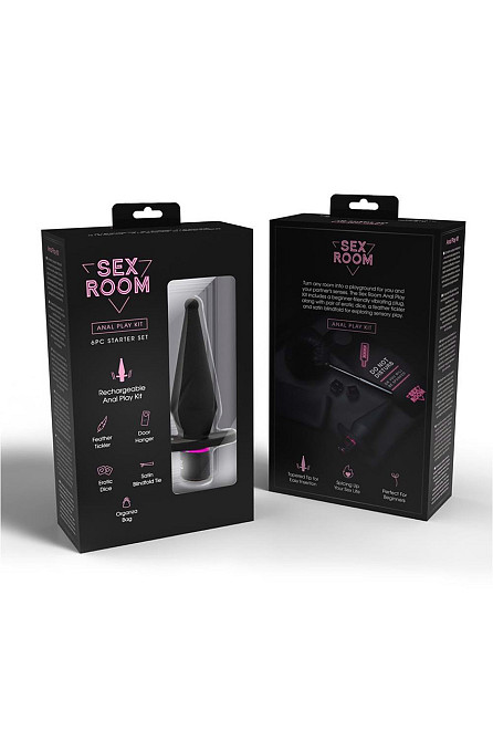 Набор для анальных игр Dream Toys Sex Room, черный Sex Aura Киев - изображение 1