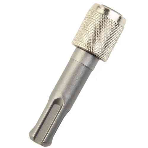 Переходник адаптер для перфоратора SDS-plus на биты 1/4 6.35мм, металл Винница